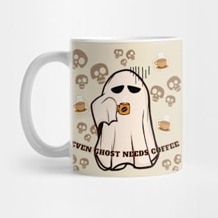 Even Ghost needs Coffee - Halloween Mug